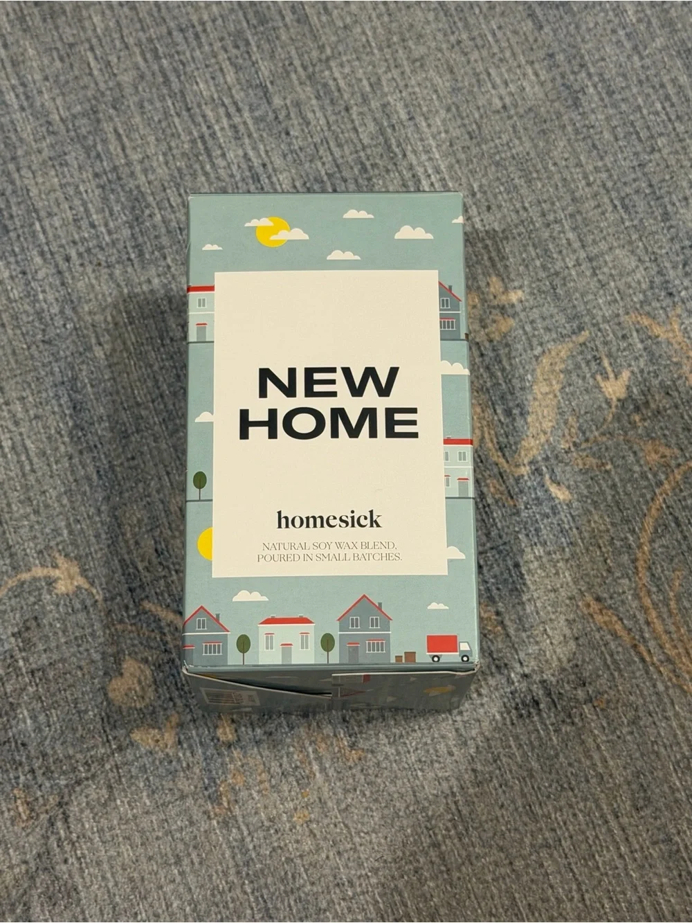 Homesick NEW HOME Soy Candle — White